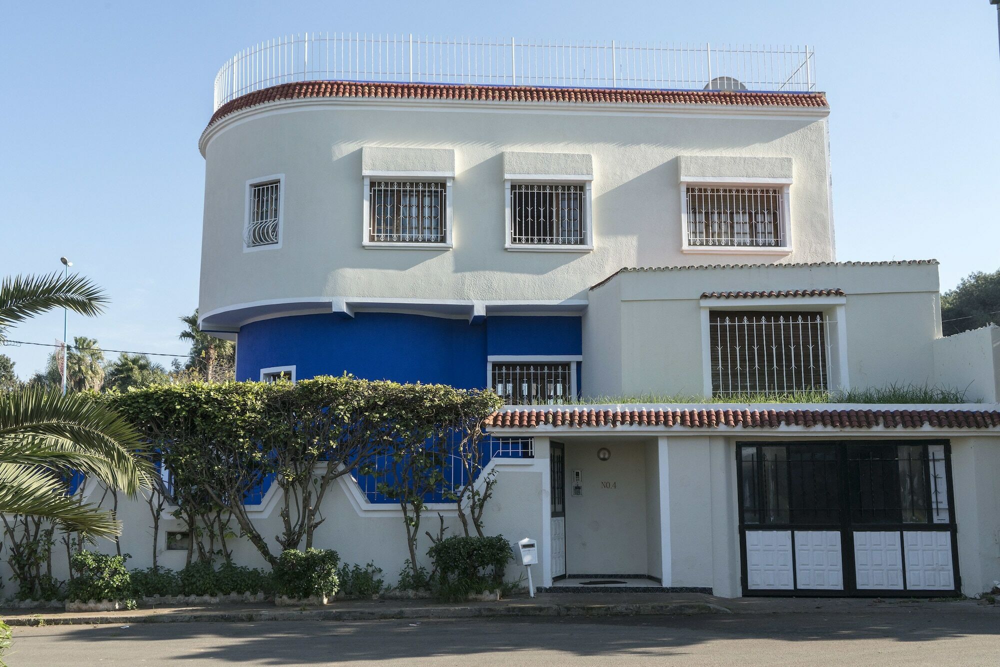 Blue And White House Hotel Anfa-Superieur Exterior photo